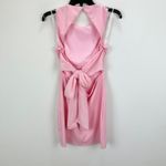 Lulus NEW  Confident Cutie Light Pink Tie Back Sleeveless Mini Dress Party Small Photo 6