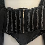 Nasty Gal Denim Corset Top Photo 2