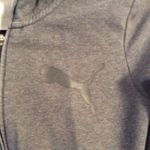 Puma womens zip front sweatshirt jacket hoodie black small S stretch athletic Photo 1