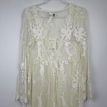 Arnhem Lace Bohemian Maple Maxi Dress Kimono Duster White Festival Size 6 NWT Photo 9