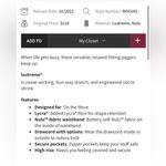 Lululemon Stretch High Rise Joggers Full Length 28” Pockets Size 4 green Photo 5