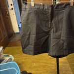 Attention Black Bermuda Shorts Tailored Knee-Length Photo 1