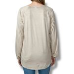 NWOT Dylan by True Grit Women's Glacier Luxe Suede Knit Shirt Size L Size L Photo 3