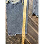 PacSun  High Rise Straight Jeans Distressed Light Wash Size 30 Button Fly Baggy Photo 10