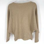 Gaberly Boatneck Slouchy Cozy Tan Batwing Sleeve Women's Sweater One Size Size undefined Photo 3