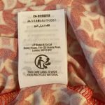 Boden Edie Jersey Swing Skirt w Pockets Red Pink Geometric Size 8 LONG Photo 6