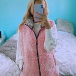 Simply Southern Pink Sherpa Vest Photo 0