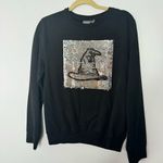 Harry Potter Slytherin black sweatshirt size medium Photo 1