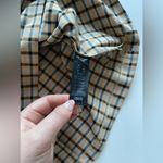 ASOS yellow & black plaid pleated mini skirt Photo 8