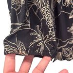 Susan Lawrence Vtg 90s Top Large Celestial Whimsigoth Dark Floral Phoebe Slinky Twist Babydoll Photo 4