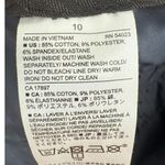 Banana Republic  Women's Sloan Striped Crop Pants Navy Size 10 Career Modern‎ Photo 10