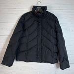 Tommy Hilfiger Womens down feather black puffer jacket XL juniors or M reg. Photo 6