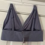 Adidas  Lavender Plunge Sports Bra‎ Size Large NWT Photo 1