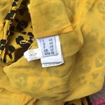 Moschino silk Yellow Animal-Print One-Shoulder Maxi Dress 10 Photo 12