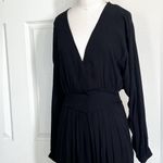 Indah  Black Long Sleeve Jumpsuit Photo 1