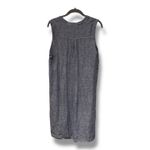 CP Shades  100% Linen Sleeveless Shift Dress Blue Small Luxury Minimalist USA‎ Photo 1