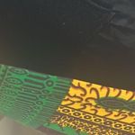 NEW Handmade Ankara Clutch Bag, Yellow/Green (No tags) Yellow Photo 4