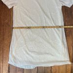 Betsey Johnson  off White Sequin Short Sleeve t shirt style mini dress NWOT Photo 4