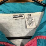 Cabin creek Vintage 90s Turquoise Windbreaker Photo 1