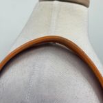 Juicy Couture Vintage Y2k Barrel Shoulder Bag Purse Leather Orange Logo Charm Photo 4