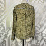 Rag and Bone Shields Top Blouse Shirt Long Sleeve Silk Leopard Print Size Small Photo 10