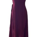 Lulus Burgundy Maxi Prom Full Length Gown Size M NEW Photo 0