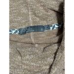 prAna Sweater Women Size Small Drawstring Long Sleeve Cowl Neck Coral Brown Soft Photo 2