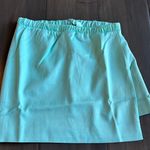 For Love & Lemons  Marie Side Cut-out Mini Skirt in Aqua Photo 2