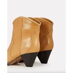 Isabel Marant Darizo Leather Western Booties Natural Tan Womens Size 38 Photo 4