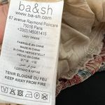 Ba&sh Athena Dress Maxi Floral Print Metallic Sparkly Red Blue Size 3 US 8 Photo 15