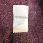 Vince Maroon Wool Silk & Alpaca Knit Blend Sheer 3/4 Dolman Sleeve Tunic Top Photo 6