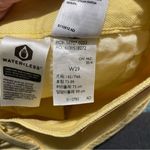 Levi's NWT  501 Yellow Jean Shorts Size 29 Button‎ Fly Cut Off Denim Raw Hem Photo 8