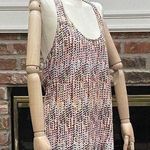 Hang Ten abstract square printed T back tank top / M / Excellent condition Photo 5