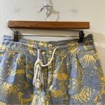Free People  Island Tropical Drawstring Shorts in Mango Combo Size 6 Photo 3