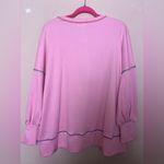 Southern Stitch NWT Pink Sequin Nutcracker Oversized Holiday Sweatshirt L Photo 8