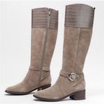 Marc Fisher Wide Calf Leather Tall Shaft Boots - Hailin size 9 A14 Photo 0