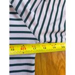 Corbeaux Striped Long Sleeve Quarter Zip Hoodie Lavender Green Women's Small Purple Size M Photo 4