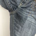 1st Kiss Juniors Y2k Dark Wash Mid Rise Skinny Ankle Jeans Size 9 Photo 5