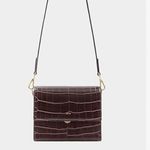 JW Pei Brown Alligator Purse  Photo 1