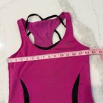 Puma Strappy Racerback Performance Tank Top Women's XS Pink Adjustable Shelf Bra Photo 8