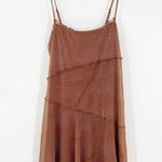 Urban Outfitters NEW Moxie Mesh Mini Slipdress XS Brown Photo 0