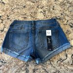 Cello Jean Shorts Mid Rise Juniors Size 1 New NWT Cuffed Roll Photo 5