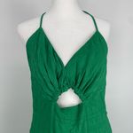 Showpo Resort Wear Emerald Green Cutout Quiet Luxury Floor Length Maxi Dress 12 Photo 8