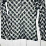 Nike Pro Womens Sz S Gray Black Abstract Dri Fit 1/2 Zip Performance Shirt Top Photo 2