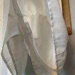 HYFVE White Sheer Flowy Romper Dress Photo 4