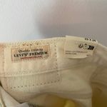 Levi's NWT 501 Original Cropped High Rise White Jeans Button Fly Women's 25 X 26 Photo 12