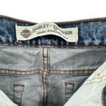 Harley Davidson Jeans Women Size 12 Petite Medium Wash Blue Denim Photo 15
