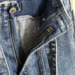 Abercrombie & Fitch Jeans Women 00 24 Blue A&F Mom Jean High Waist Belted Fray Photo 6
