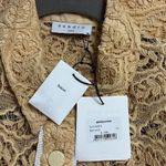 Sandro NWT Woman Livy Grosgrain-trimmed Corded Lace Mini Dress size 42 (6/8) Photo 3