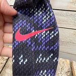 Nike  Pro Dri-Fit Full Length Purple Geometric Print Athletic Leggings Medium Photo 5